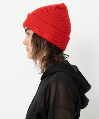 NAVE 【xNAVE】Six Sence Recordコラボ ニットキャップ レッド系