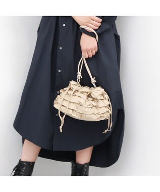 UNBILLION カシュカシュ cachecache / コットンフリルショルダー