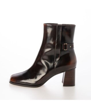 MODE ET JACOMO <MODE ET JACOMO>サイドバックルショートブーツ ブラウン