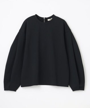 NAVE 【ReNAVE　UVカット・接触冷感・洗える】ボリュームスリーブジャージー ブラック