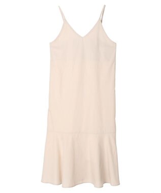 earth music&ecology Ｖネック裾切替キャミワンピース Beige