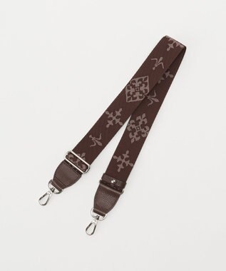 russet アレンジショルダーベルト［Monogram］(CE-1099) D.Brown2（シルバー金具）