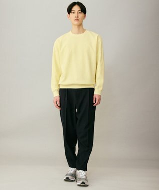 UNFILO MENS 【男女兼用】3シーズンスウェット ワッフルTEE イエロー[EC限定]