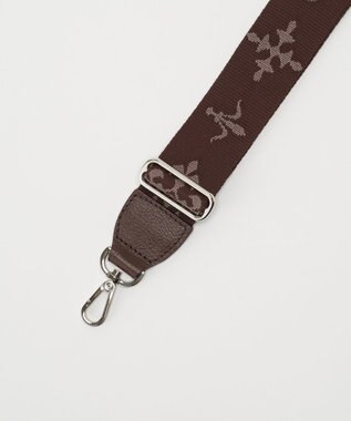 russet アレンジショルダーベルト［Monogram］(CE-1099) D.Brown2（シルバー金具）