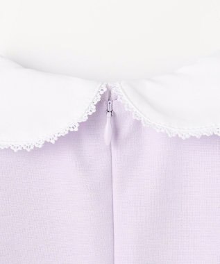 ANY KIDS 【2点セット】リボンボレロジャケット+シフォンプリーツ ワンピース ラベンダー