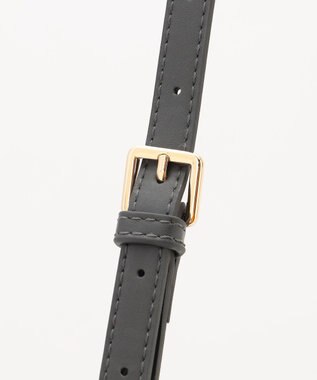 J.PRESS LADIES 【2way】ボンディングキルト ショルダー バッグ スレート系