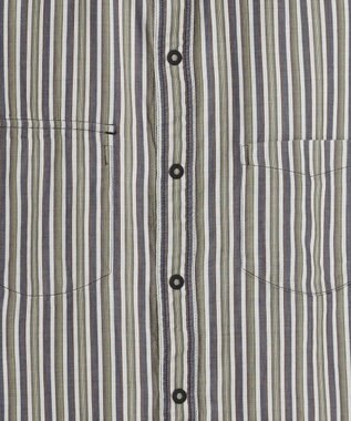 JOSEPH ABBOUD 【キングサイズ・2WAY】リバーシブルシャツ カーキ系