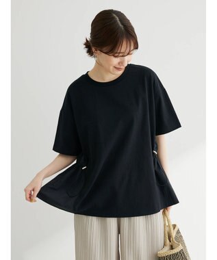 Green Parks 脇ドロストドッキングプルオーバー Black