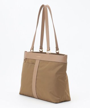 LA BAGAGERIE コンビ2WAYトートバッグ MEDIUM ベージュ