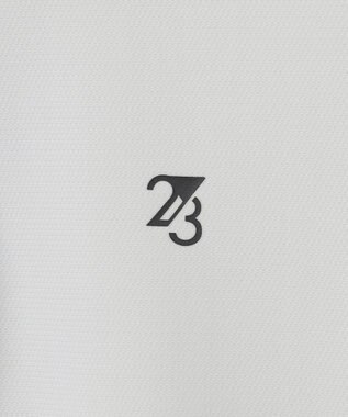 23区GOLF 【MEN】AIR TOOLライト ポロシャツ ライトグレー系