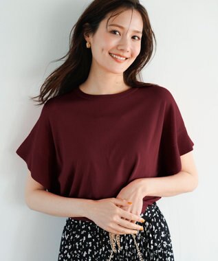 ANY SIS 【and GIRL掲載/アイスタッチ】フレンチスリーブ ニット