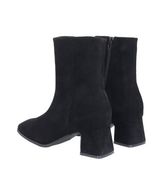 Bridget Birkin 【PARADIS COULEUR】スクエアトウショートブーツ ブラックスウェード