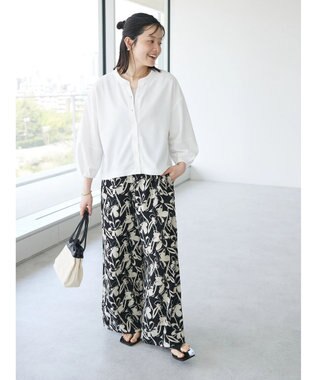 CRAFT STANDARD BOUTIQUE ランタン袖カーディガン Off White