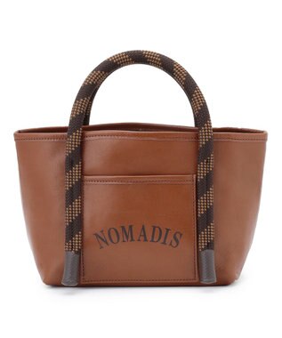 23区 NOMADIS JOY レザー ミニ トートバッグ ダークブラウン系