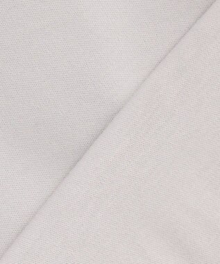 自由区 L スムースコンビ ボリューム袖カットソー ライトグレー系