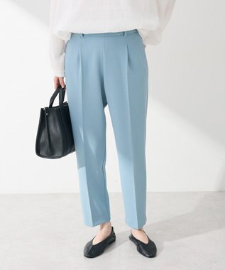 Green Parks きれいシルエットパンツ（テーパード） Blue