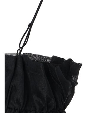 Green Parks シアーキャミビスチェ Black