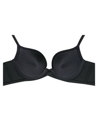WACOAL ブラジャー 【EverChic】 モールドカップ Ｔシャツブラ 背中に段差がつきにくい サイズや体型特徴に合わせた設計 レディース BRB494 /ワコール ブラック