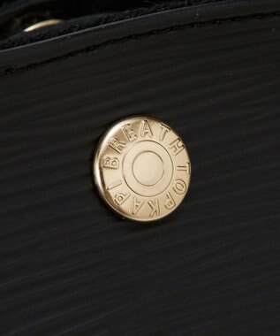 TOPKAPI 【Breath TOPKAPI】RIPPLE リプル ナイロン コンビ ベルト デザイン トートバッグ ブラック