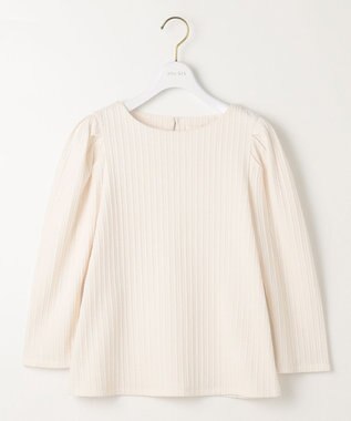 ANY SIS 【洗える】ミニケーブルジャカード プルオーバー アイボリー