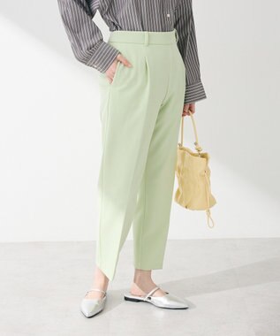 Green Parks きれいシルエットパンツ（テーパード） Mint
