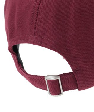 Green Parks ■PEANUTS スヌーピーミニ刺繍キャップ Bordeaux