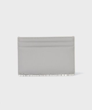 Paul Smith メタルシャドーストライプパスケース ライトグレー