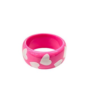 WEGO Lモチーフパターンアクリルバングル