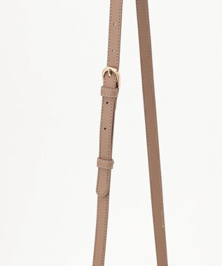 LA BAGAGERIE グリッドキルティングミニショルダー アイボリー