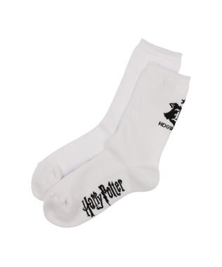 ing <ing>【ハリー・ポッターコラボレーション】エンブレムデザインソックス ホワイト