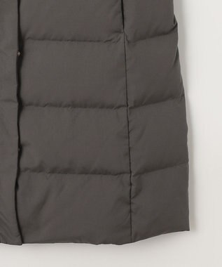 J.PRESS LADIES S ブラッシュドマルチポリ ロング ダウンコート グレー系