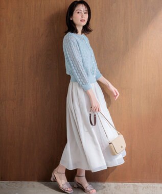 組曲 S 【先行予約】カラーボイル スカート エクリュ系