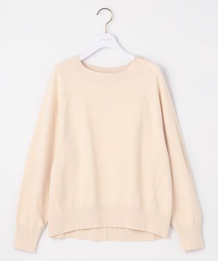 ANY SIS S 【CICA加工】ケーブルリブ ニット アイボリー