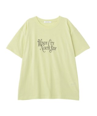 AMERICAN HOLIC アソートプリントTシャツ Lime Green