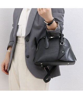 UNBILLION カシュカシュ cachecache / ポーチ付きシェル型ボストン