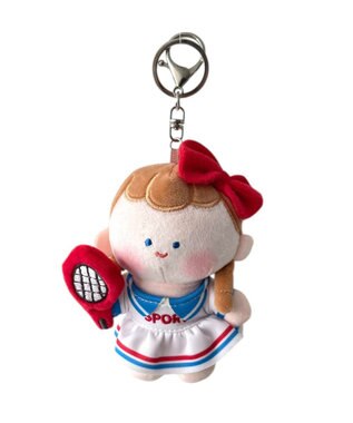 WEGO おしゃれガールぬいぐるみキーホルダー