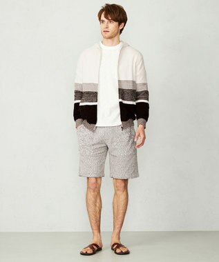 JOSEPH ABBOUD MOUNTAIN 【SPACE／UNISEX】ベアフリース ハーフパンツ ブラウン系