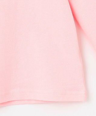 ANY KIDS チュールフリル 長袖Tシャツ ピンク