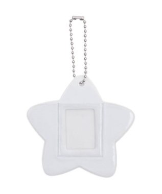 WEGO 【痛バ＆推し活グッズ】スターエンジェルIDフォトケースキーホルダー ブラック