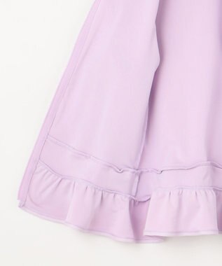 ANY KIDS 裾フリル ラッシュガード ラベンダー