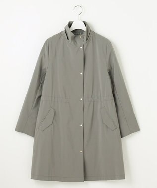 J.PRESS LADIES L 【洗える・撥水】Artirosa モッズ コート モカグレー系