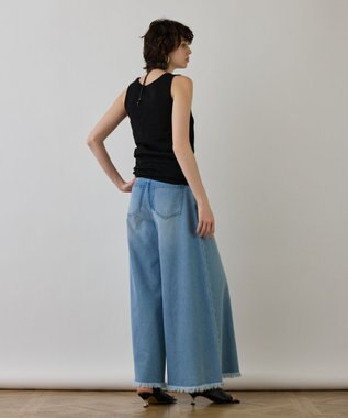 GRACE CONTINENTAL クルーニットトップ ブラック