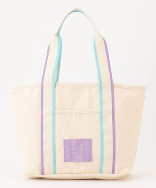 TOCCA 【WEB限定＆一部店舗限定】DANZA CANVASTOTE L キャンバストート L アイボリー系