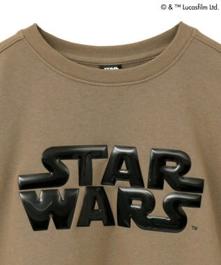 Green Parks ＳＴＡＲ　ＷＡＲＳ／メタルプリントスウェット Beige