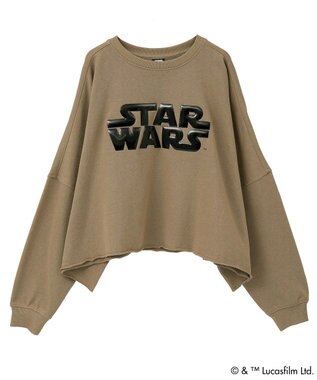 Green Parks ＳＴＡＲ　ＷＡＲＳ／メタルプリントスウェット Beige