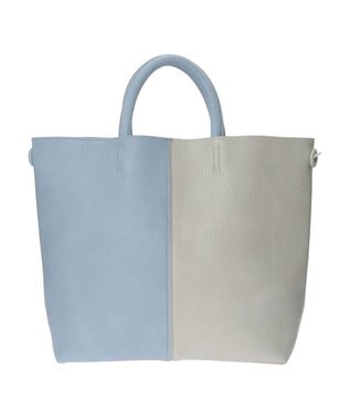 Green Parks ・ｃａｃｈｅ　ｃａｃｈｅ　バイカラーフェイクレザートート