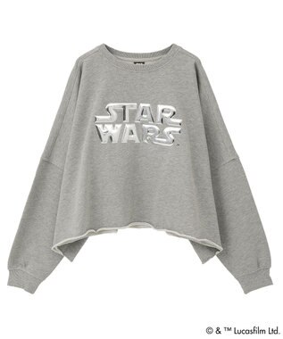 Green Parks ＳＴＡＲ　ＷＡＲＳ／メタルプリントスウェット Gray Mixture