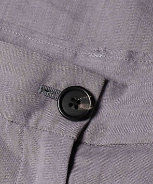 Paul Smith レーヨンリネン コクーンシルエット タックパンツ ライラック