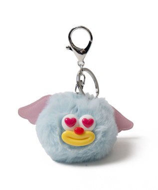 WEGO エンジェルきゅんモンスターぬいぐるみキーホルダー サックス