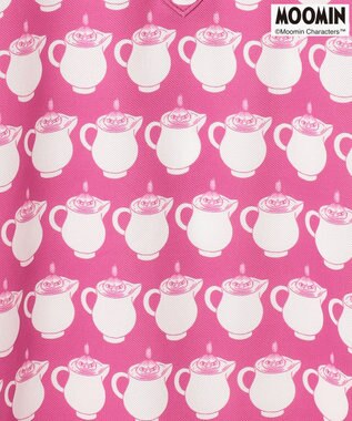 23区GOLF 【WOMEN】【MOOMIN COLLECTION】ムーミン 半袖 総柄プリント シャツ ピンク系5
